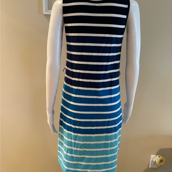 Final sale Tommy Hilfiger striped summer sleeveless dress - Picture 3 of 6